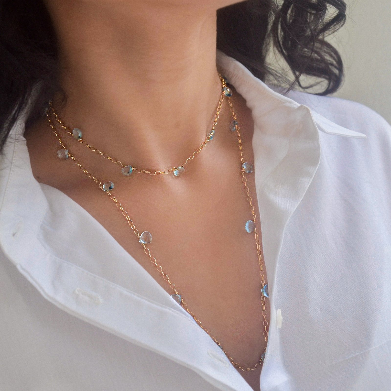 Jaipur Tortuga Long Necklace - Image 2