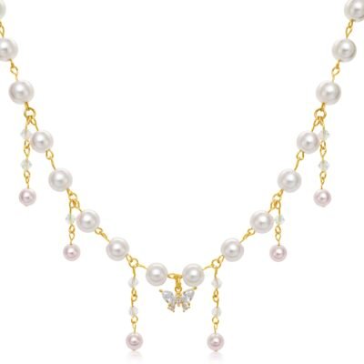 The Draped in Pearls Necklace