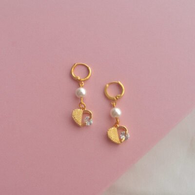 The Heart of Gold Earrings