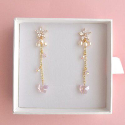 The Fluttering Petals Earrings