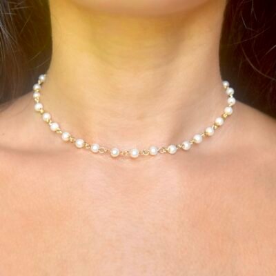 The Heart of Pearls Necklace